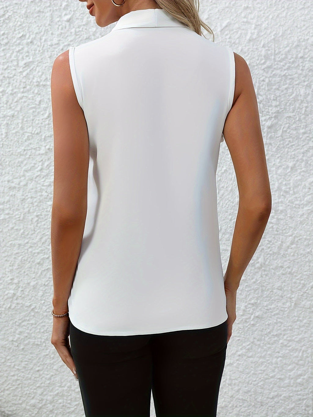 Violette | Casual V-udskåret top