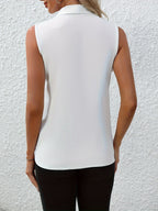 Violette | Casual V-udskåret top