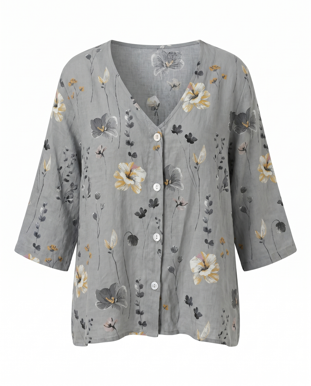Damebluse | Trekvart ærme