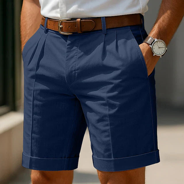 HUIS VAN LOON | Plisserede sommershorts til mænd