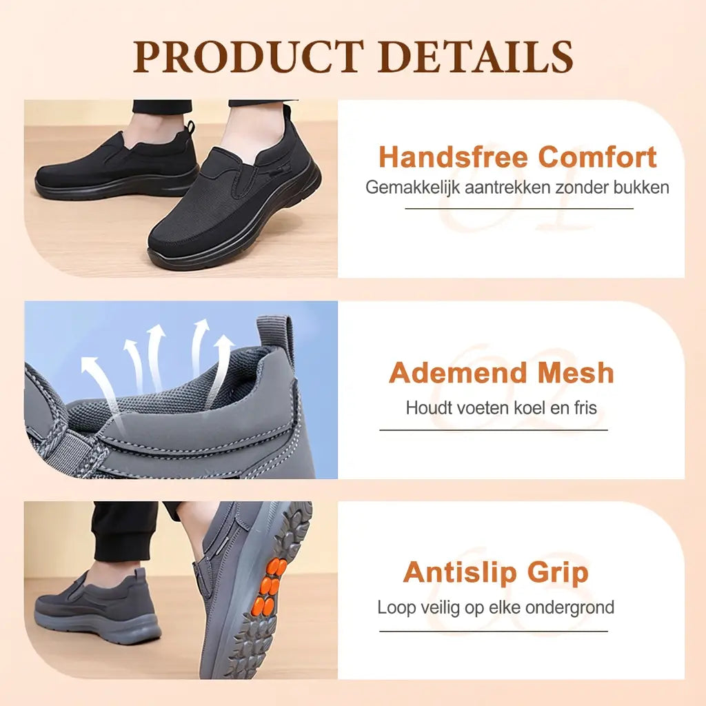 Laluna® | Slip-on sneakers til mænd
